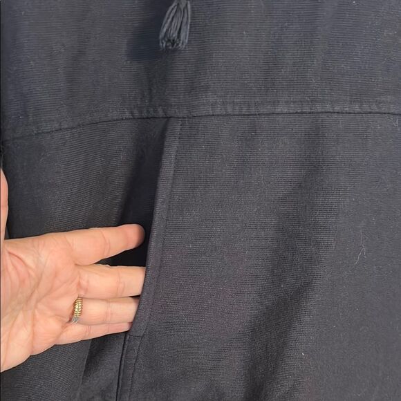 CHAMPION Size Large NWT Black Classic Crew Neck Sweatshirt Reverse Weave Cropped - Picture 6 of 11